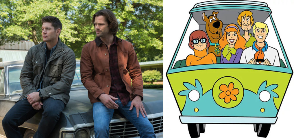 Los Winchester no son los únicos en compartir aventuras con Scooby-Doo