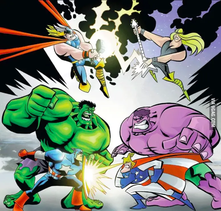 Ese momento incómodo en que los Amigos Justicieros son mejores que los Avengers