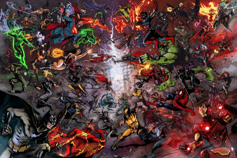 Marvel vs DC: ¿quién es la autoridad en series?