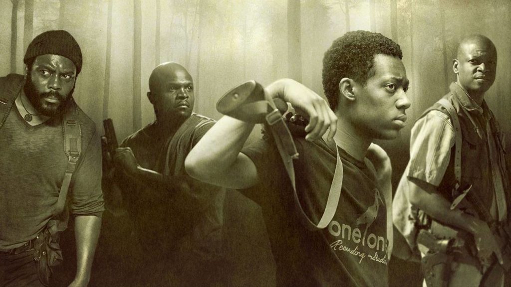 ¿Qué problema tiene la serie postapocalíptica con los personajes masculinos de tez negra?