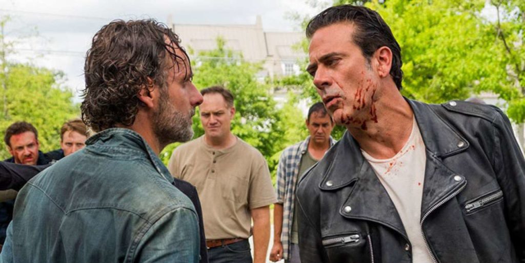 Andrew Lincoln le rompió la nariz a Jeffrey Dean Morgan durante una escena