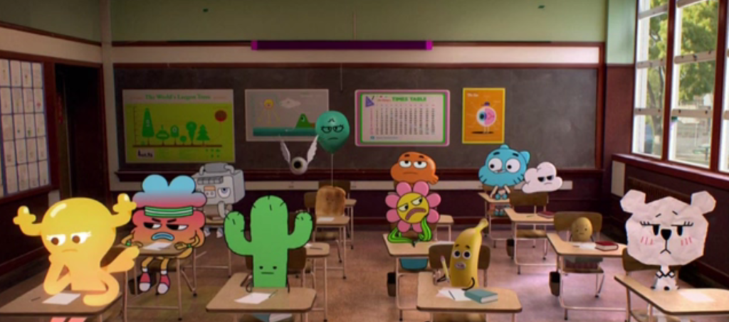 12 personajes que acompañan a Gumball en sus aventuras