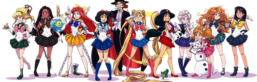 13 diseños MUY ORIGINALES que los fans hicieron de las chicas y que debes apreciar