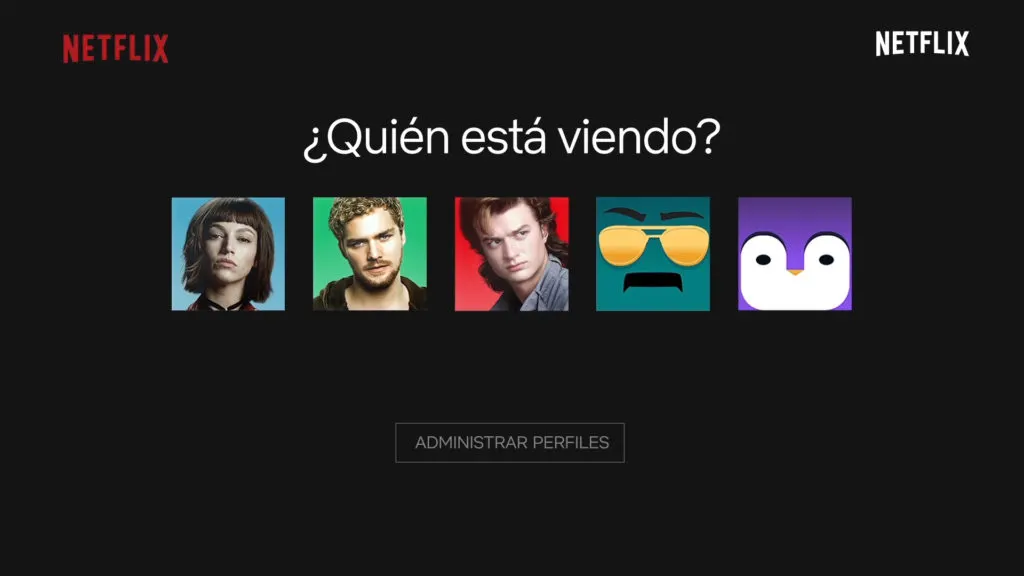 Netflix renueva sus íconos de perfil y ahora serán más personalizados