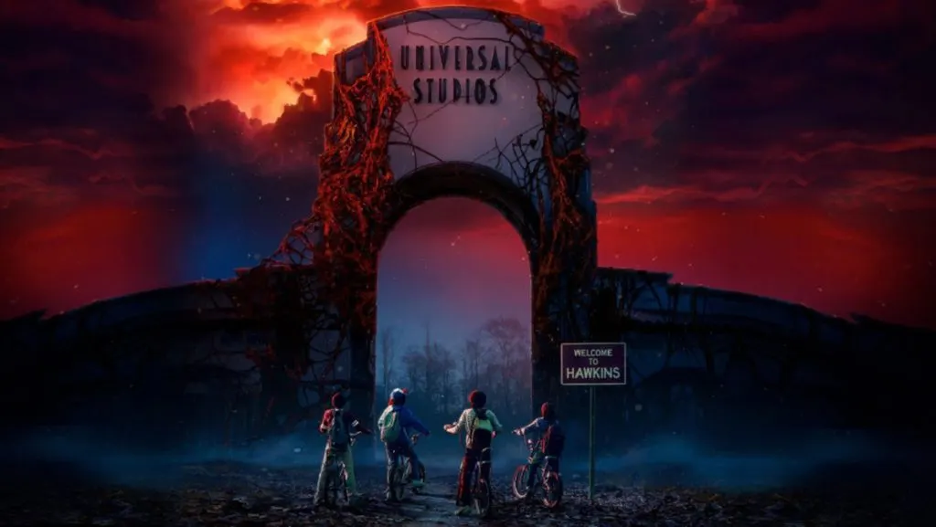 El elenco visitó el laberinto de los horrores de Universal inspirado en la serie