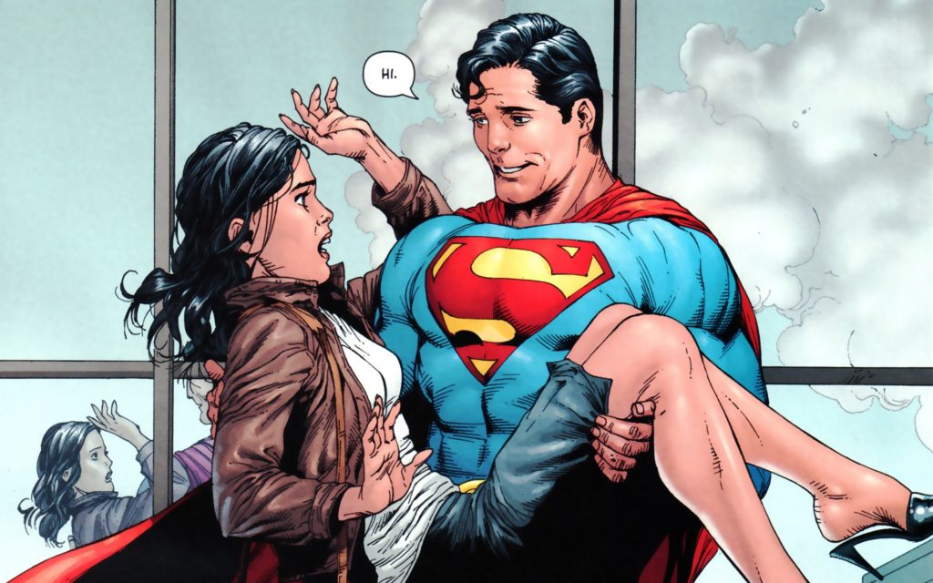 Nuevas fotos del detrás de escena ven a Superman atrapando a Lois Lane