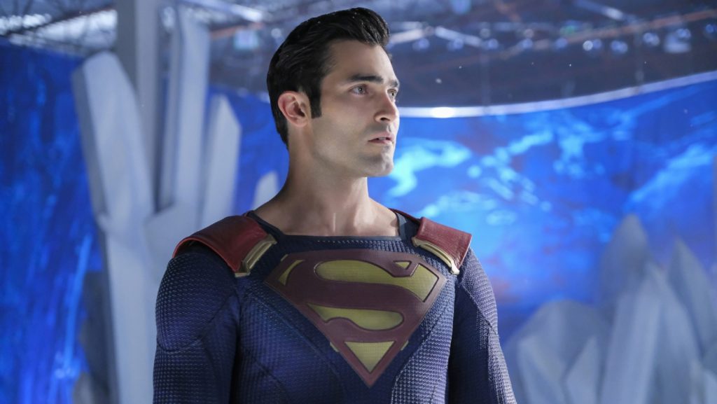 Nuevas imágenes de Tyler Hoechlin con el traje negro de Superman