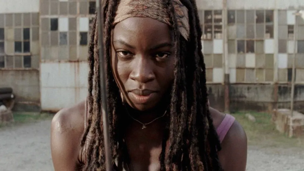 Michael Cudlitz habla sobre las extrañas cicatrices de Michonne y Daryl