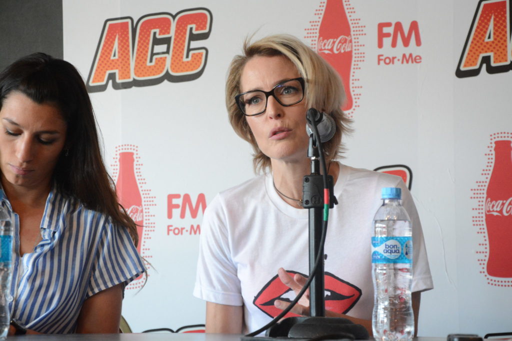 Gillian Anderson pasó por Argentina Comic-Con y habló de todo