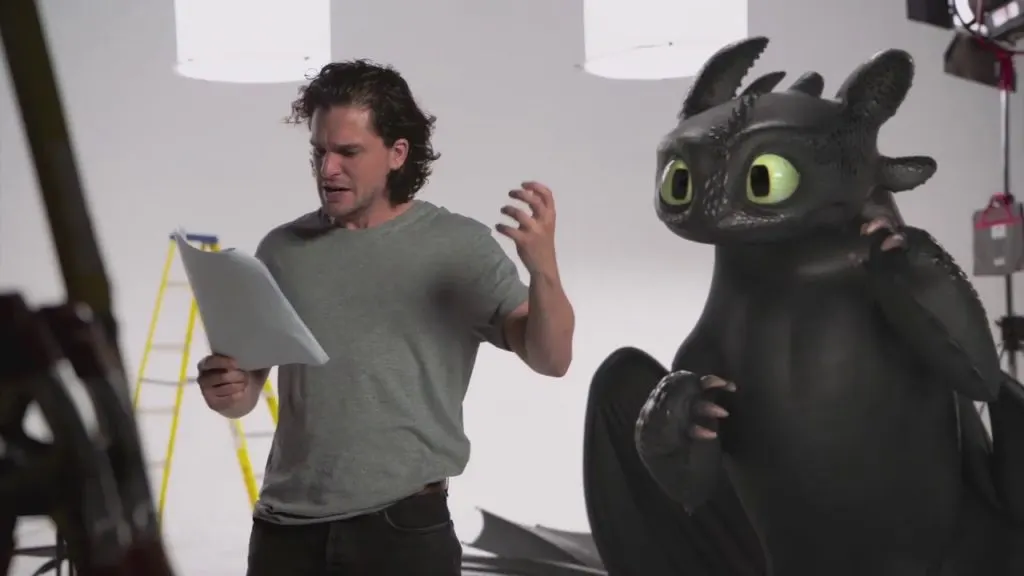 ¡Kit Harington por fin tiene su propio dragón y se trata de Chimuelo!