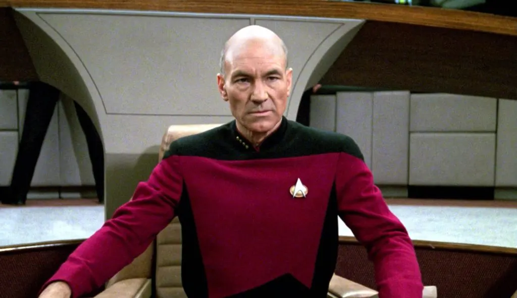 Patrick Stewart en Star Trek