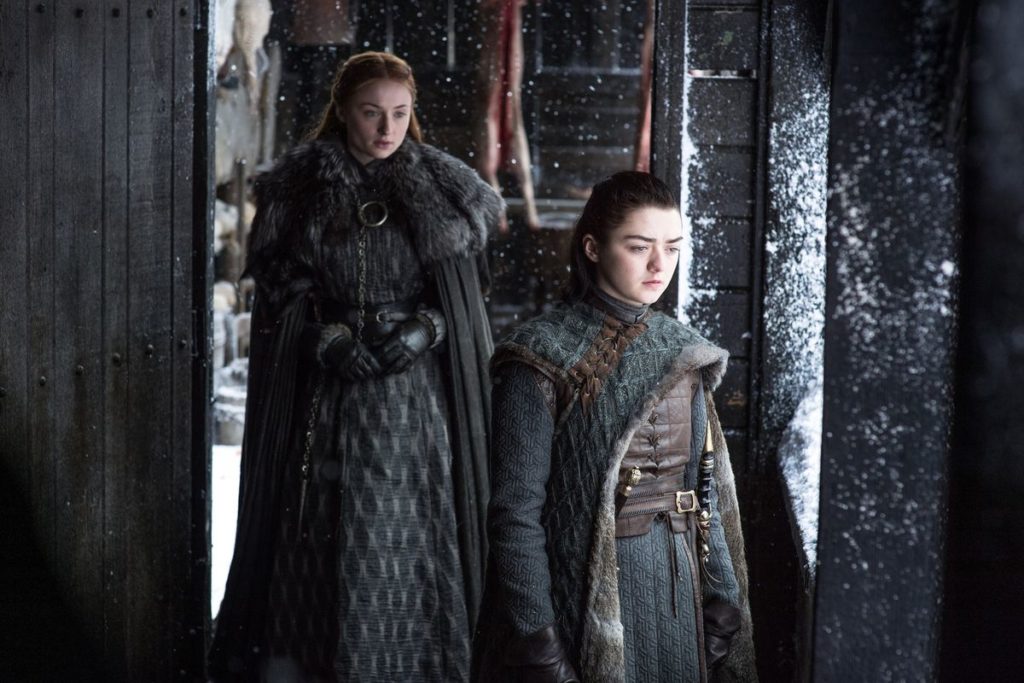 Arya y Sansa unirán sus fuerzas en la temporada final