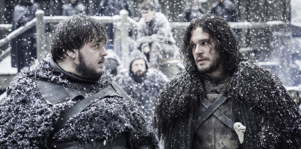 Kit Harington y John Bradley explican lo que pasó en la charla entre Jon y Sam