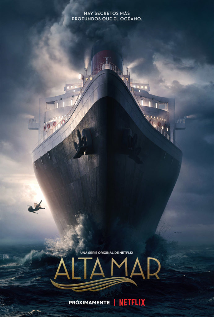 Primer póster de Alta Mar, la nueva serie española de Netflix