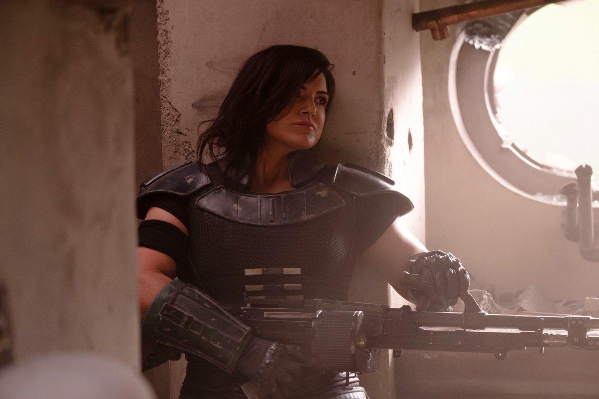 Gina Carano en The Mandalorian