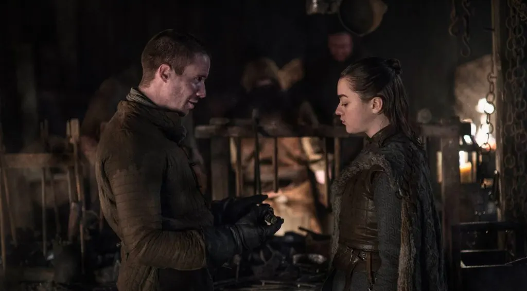 La escena de Arya y Gendry es una de las mejores de la serie