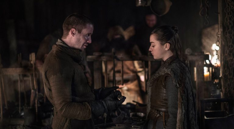 La escena de Arya y Gendry es una de las mejores de la serie
