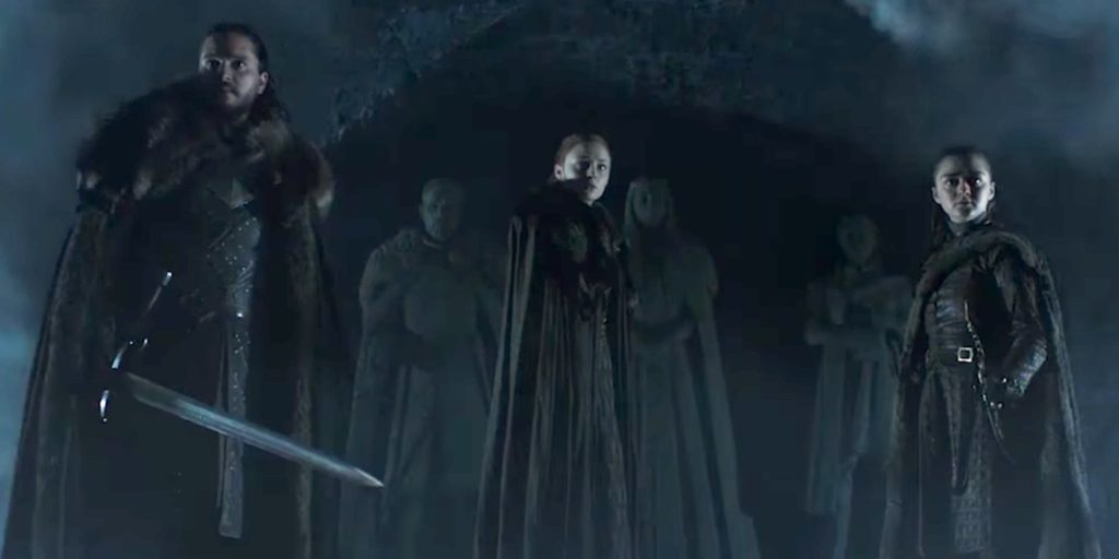 Arya y Jon juntos en el nuevo adelanto de la última temporada