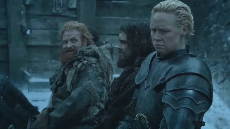 Tormund afirma que Brienne no hubiese llorado si se quedaba con él