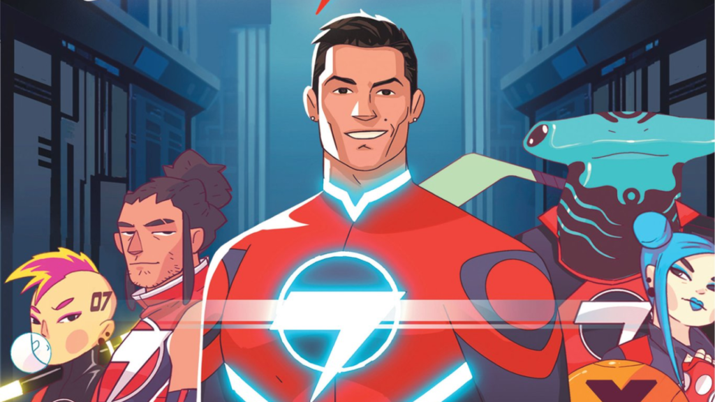 Cristiano Ronaldo se transforma en superhéroe en el primer vistazo de su serie animada
