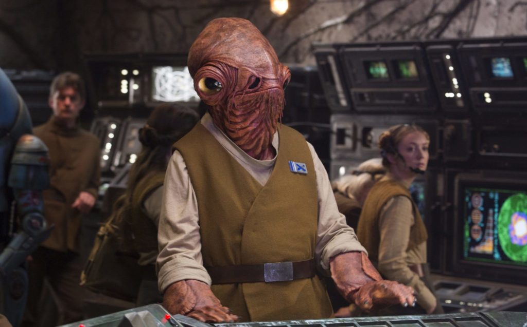 Actor que interpretó a Ackbar lamenta la muerte del personaje