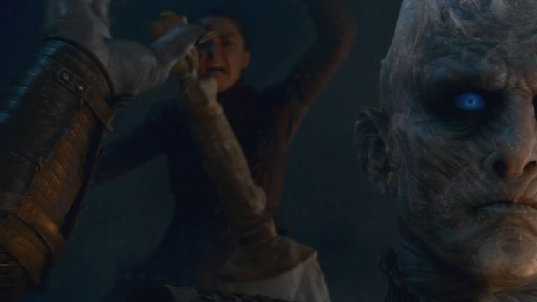 ¡Ya sabemos cómo Arya saltó hasta el Rey de la Noche!