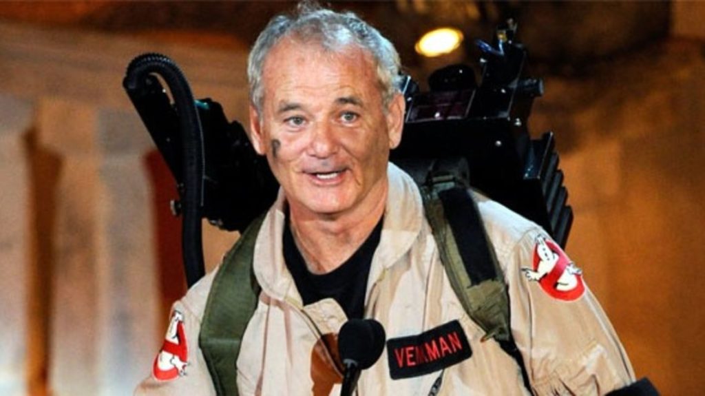 Bill Murray quiere estar en la secuela de Ghostbusters