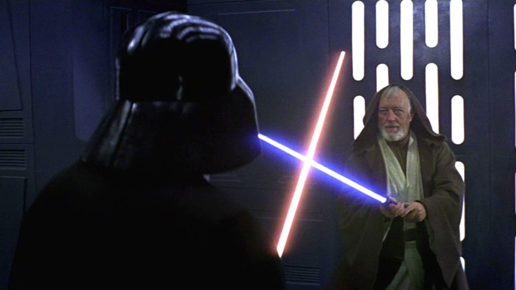 Fans recrean Darth Vader vs. Obi-Wan Kenobi