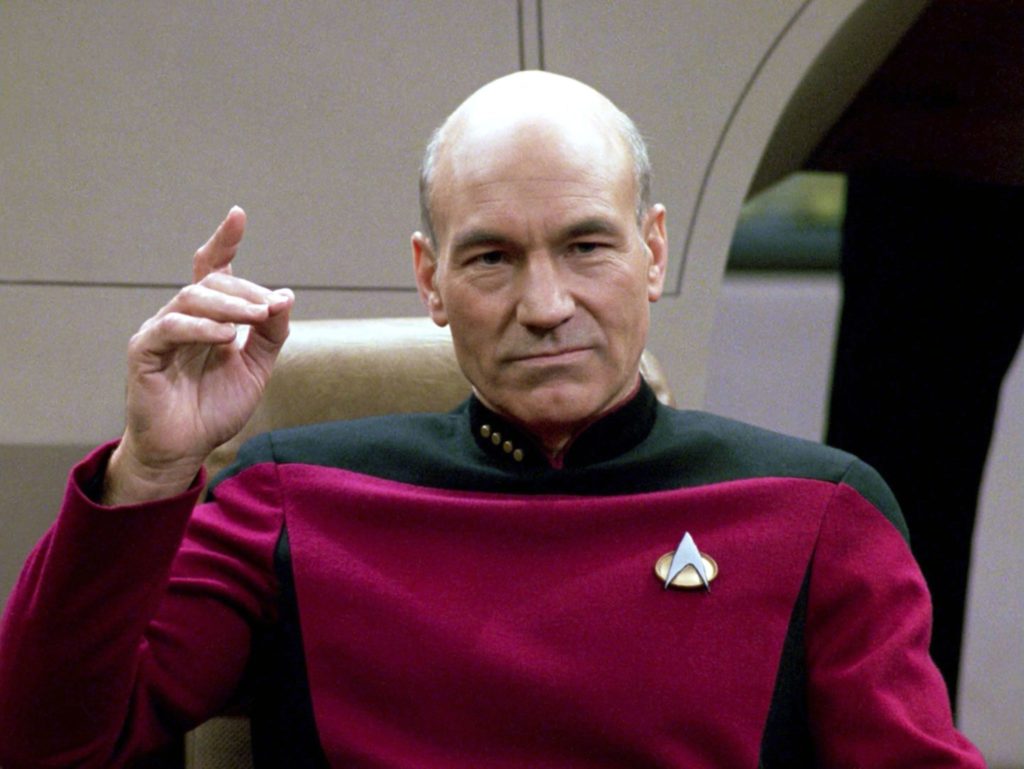 Patrick Stewart anuncia serie de Jean-Luc Picard en Prime Video