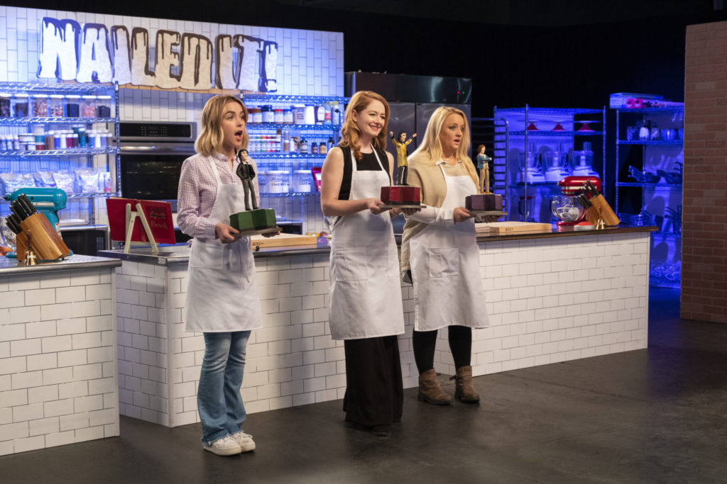 El elenco de Sabrina compite en el programa