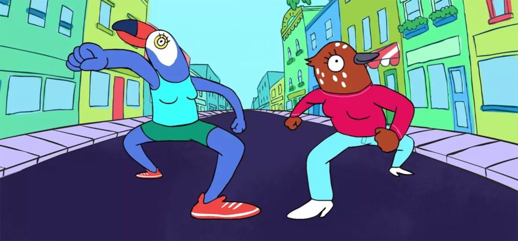 La historia de dos peculiares aves del mundo actual