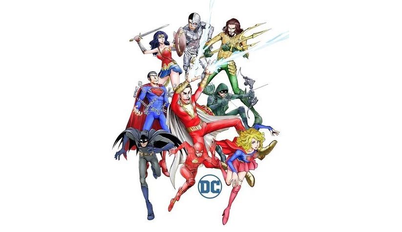 Revelan superhéroes DC Comics al estilo Monkey Punch