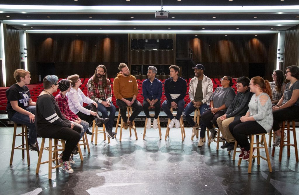 Los Fab 5 tienen un reveladora reunión con los alumnos de Quincy High School