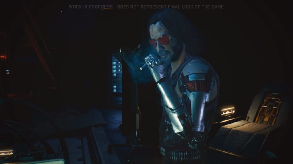 Nuevo gameplay de Cyberpunk 2077 con Keanu Reeves