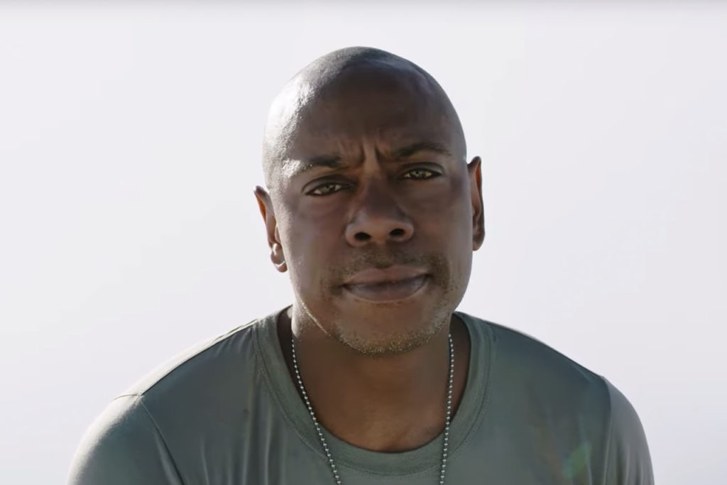 Dave Chappelle presenta su nuevo especial de standup