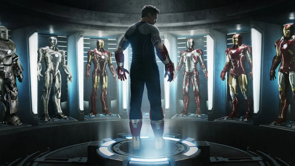 Sala de armaduras de Tony Stark... ¡en miniatura!