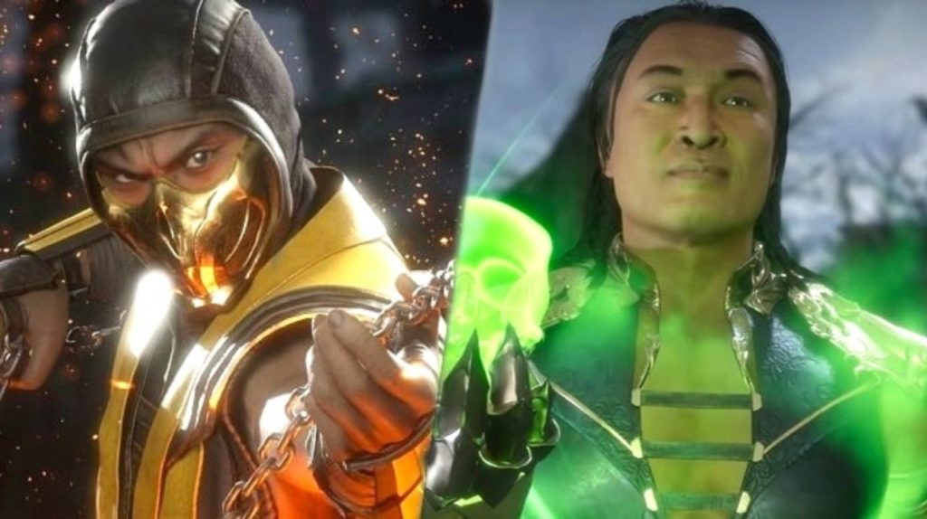 Scorpion y Shang Tsung ya tienen rostro...