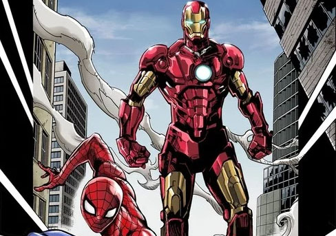Celebridades del manga dibujan one-shots con personajes de Marvel