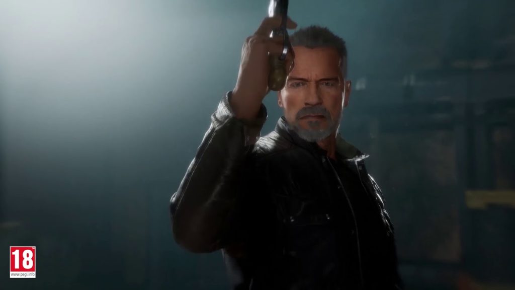 Primer vistazo al T-800 en Mortal Kombat 11