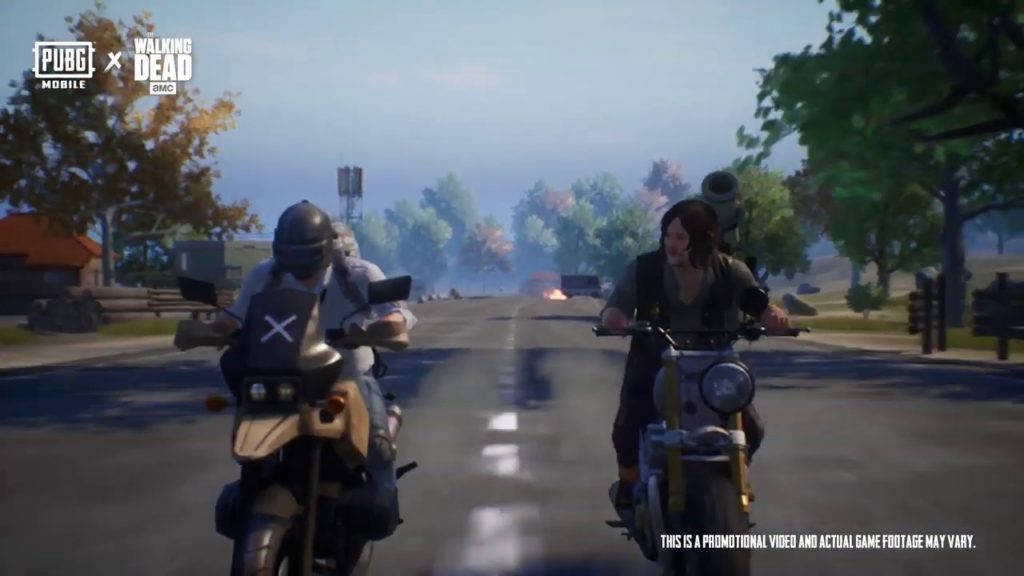 ¡Juega con Daryl, Rick, Negan y Michonne en PUBG Mobile!