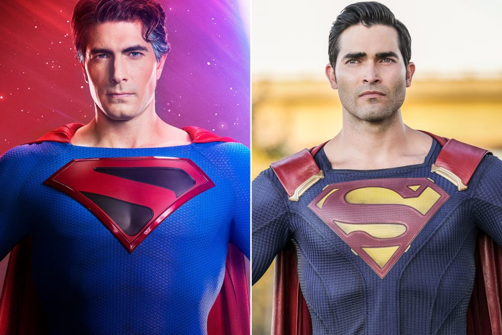 Nueva foto de Brandon Routh y Tyler Hoechlin en el set de 'Crisis on Infinite Earths'