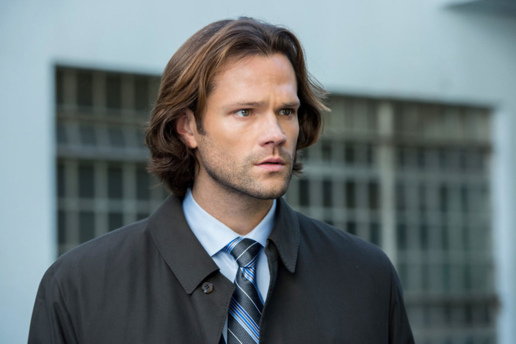 Jared Padalecki como Sam Winchester en Supernatural.