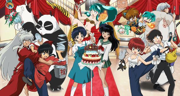 Rumiko Takahashi dibuja crossover retro de personajes anime