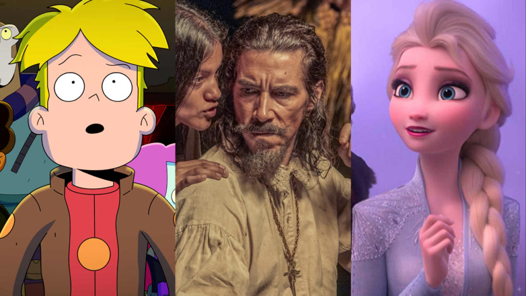 12 series y películas para el fin de semana