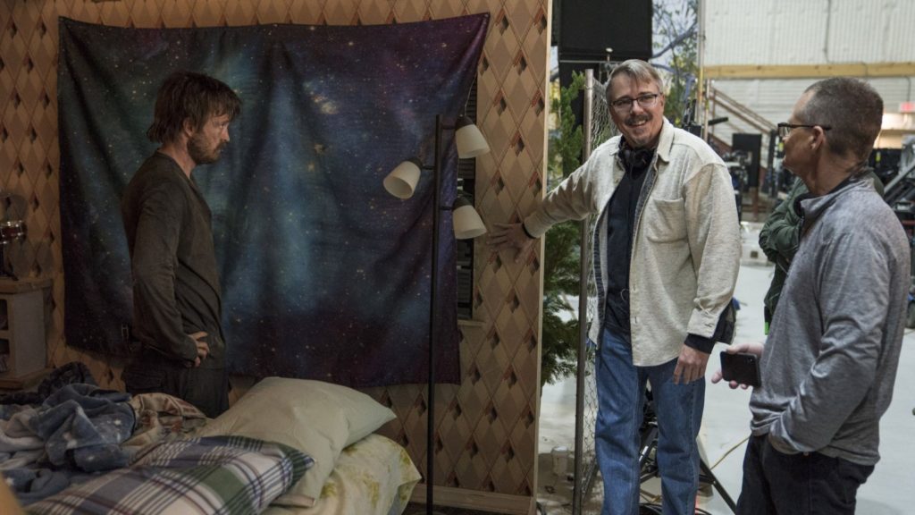 Detrás de cámaras con Aaron Paul y Vince Gilligan