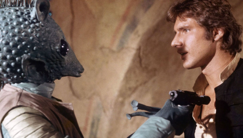 Disney+ utiliza una escena modificada por George Lucas en A New Hope