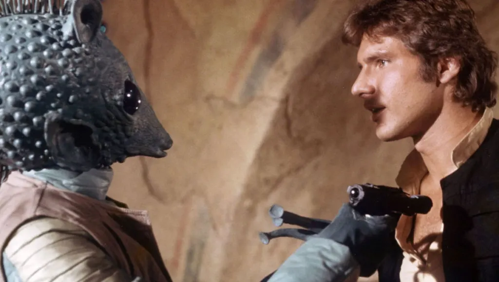 Disney+ utiliza una escena modificada por George Lucas en A New Hope