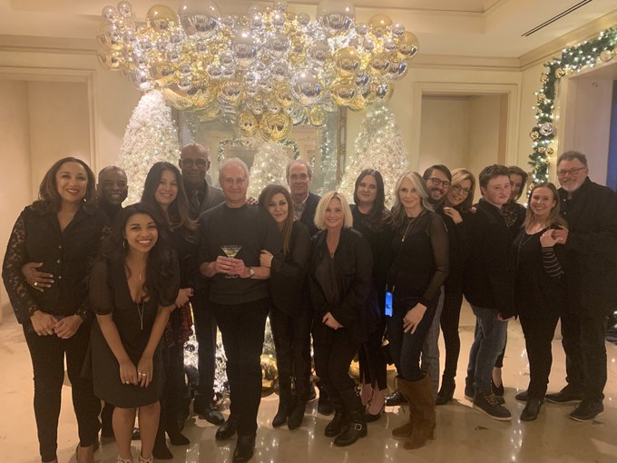 Los protagonistas se reunieron para despedir el año