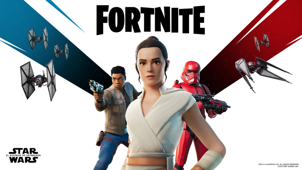 Evento de Star Wars en Fortnite incluirá skins, glider especial... ¡y un vistazo a la película!