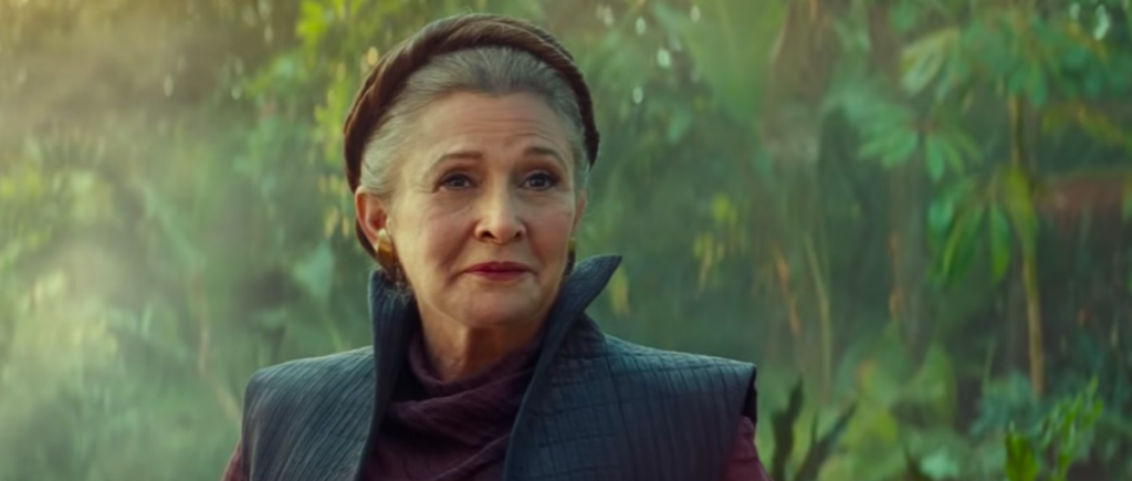 Hay mucho más material de Leia que no se utilizó en la película